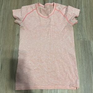 Lululemon Pink Short Sleeve Top